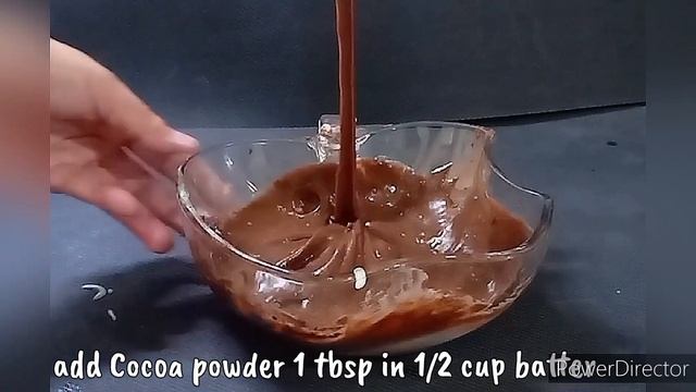 How to make chocolate marble cake in blender in just 5 minute