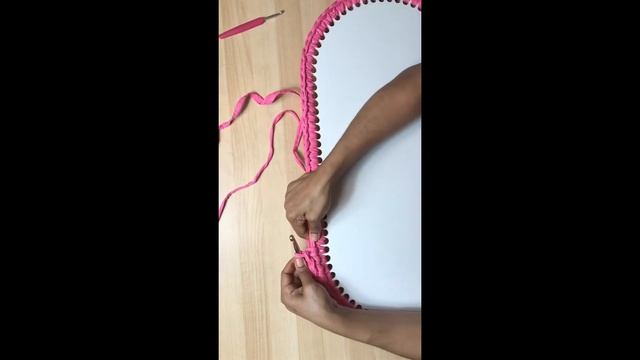 How to make a baby cradle part 1 #baby #crochet #cradle #tutorial #bassinet #moses #moises #diy смотреть онлайн