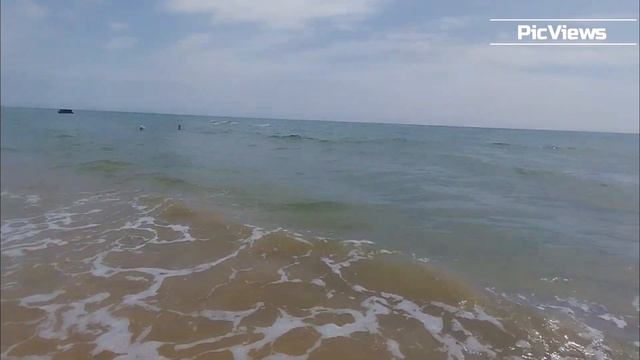 Погода в Анапе сегодня 3 июня. Анапа. Центральный пляж. Чёрное море. Отдых и сезон в Анапе