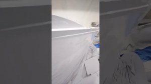 Лодка из фанеры покрасил.