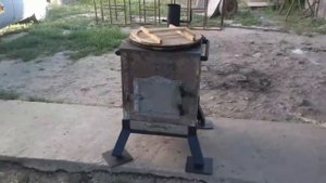 Печь для казана.
