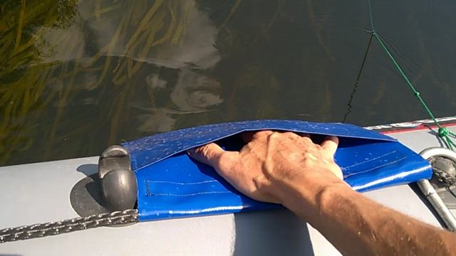 Крепление якоря на лодке пвх.