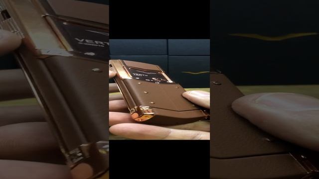 Телефон Vertu SD 2 sim Gold brown