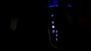 Solaris - подсветка основных режимов работы АКПП