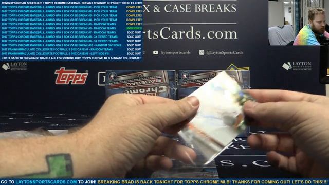 2017 Topps Chrome Baseball Jumbo HTA 8 Box Case Break #6 – RANDOM TEAMS смотреть онлайн