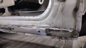 Замена порогов Toyota surf 185