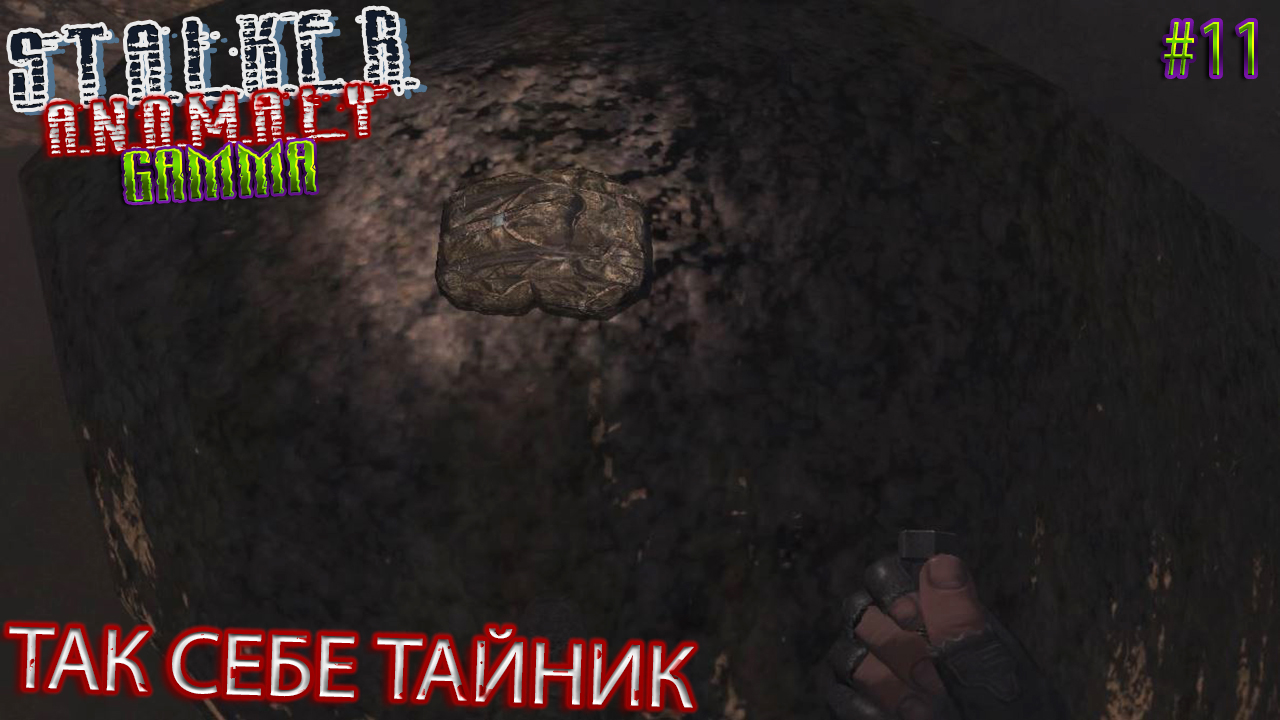 ТАК СЕБЕ ТАЙНИК | STALKER ANOMALY GAMMA | Серия 11