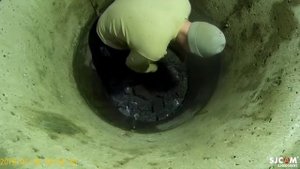прошли плывун копаем водоупор голубую глину в колодце