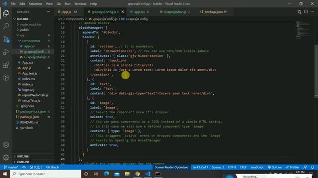 Webpage Builder Tutorial -1 | React Js | Tutorials for beginners