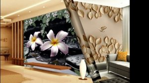 3D фотообои в интерьере комнаты ОРИГИНАЛЬНЫХ идей дизайна.
