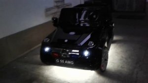 Тюнинг детского электромобиля мерседес