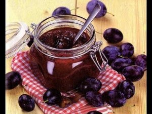 Густое варенье из сливы (джем) на зиму - самый простой рецепт.