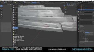 (Speed Sculpting) Blender 3d Stylised LAYERED ROCK sculpting process | How to sculpt in Blender 3d