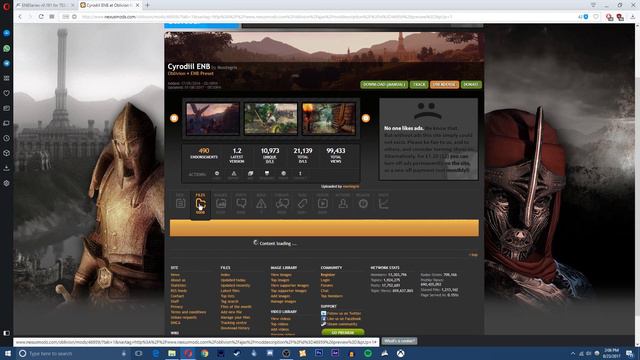 Oblivion - Oblivion ENB Installation Tutorial; The Cyrodiil ENB (2018 Mods)