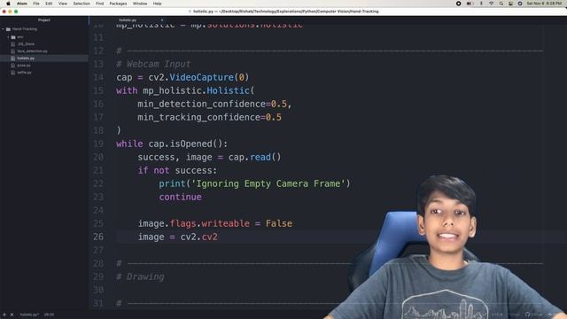 Holistic Pose Detection In Python | MediaPipe Series смотреть онлайн