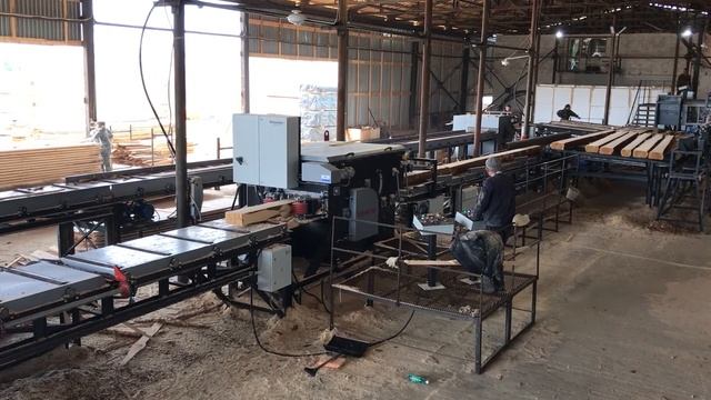 Лесопильная линия KRAFTER | 300м3 ДРЕВЕСИНЫ В СМЕНУ ? | Вологодская область смотреть онлайн