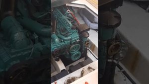 Volvo Penta KAD300 test run