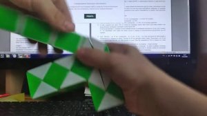 КАК СДЕЛАТЬ ТОПОР (тесак) ИЗ ЗМЕЙКИ РУБИКА НА 24