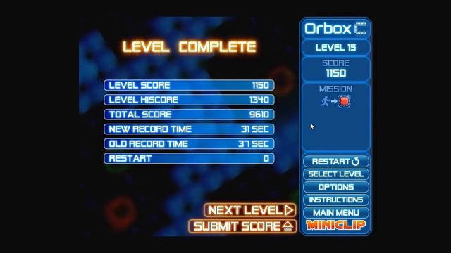 Orbox C Walkthrough level 15 miniclip games смотреть онлайн