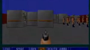 Wolfenstein 3D: Hitler Secret Departament - E2M10 - All Secrets