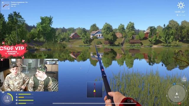 ЭВЕЛОН И ЗЛОЙ ИГРАЮТ В РУССКУЮ РЫБАЛКУ / EVELONE ZLOY RUSSIAN FISHING 4