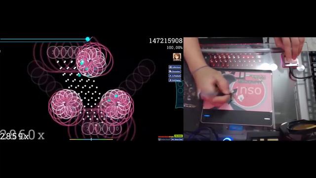 Osu! Play jairocor Knife Party - Centipede [This ins't a map,just a simple visualisation] смотреть онлайн