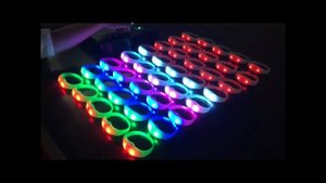 принцип работы радиоуправляемых светящихся LED браслетов