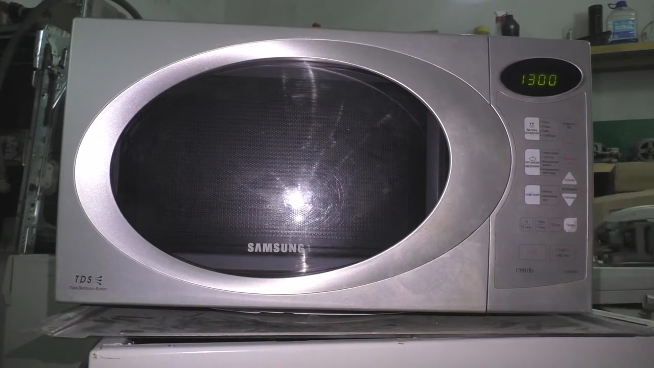 Микроволновка самсунг отключается сразу после старта. смотреть онлайн