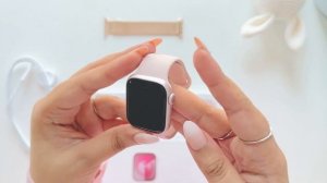 Unboxing Apple Watch Series 9 - PINK [41mm] #asmr #aesthetic #unboxing #applewatch