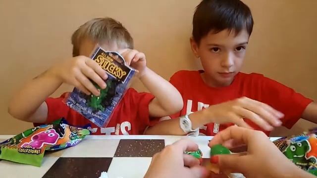 Невероятные ЛИЗУНЫ - МОНСТРЫ!!! Обзор! Распаковка! смотреть онлайн