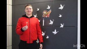 Студенческое общежитие "Дом студентов" УралГУФК провело флешмоб в честь Дня Победы