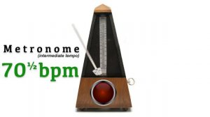 Metronome 70.5 bpm 🎼