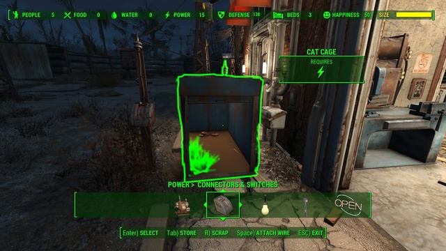 Catching a Cat in Fallout 4's Wasteland Workshop DLC смотреть онлайн