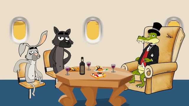 Заяц и Волк - Дядя Миллионер часть 2 Анимация