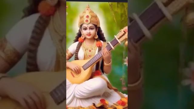 Jai Maa Saraswati 🙏🙏♥️♥️💗 #bhaktisong #spritual #religion #love