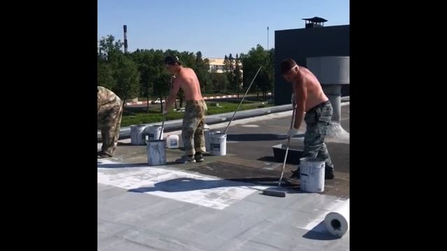 Жидкая полимерная кровля Elastomeric Systems