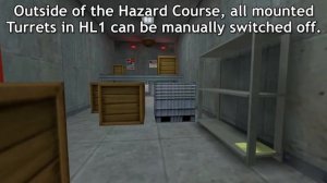 Half-Life - Turret and Sentry Behavior