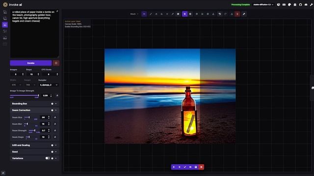 InvokeAI - Unified Canvas Basics смотреть онлайн