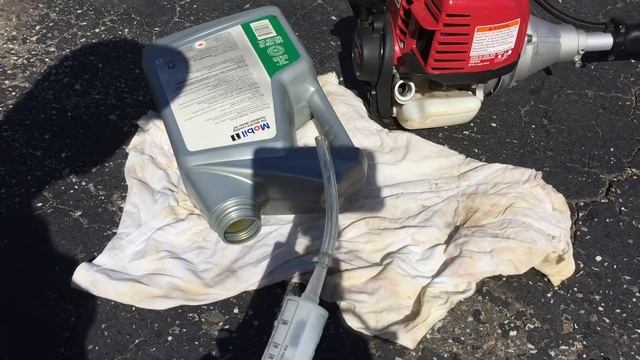 Honda GX35 & GX25 Trimmer, VersAttach, And VersaTool Oil Change