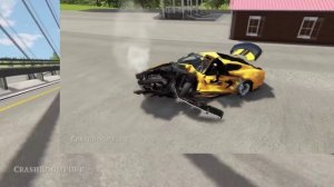 Шипы на дороге-BeamNG.drive