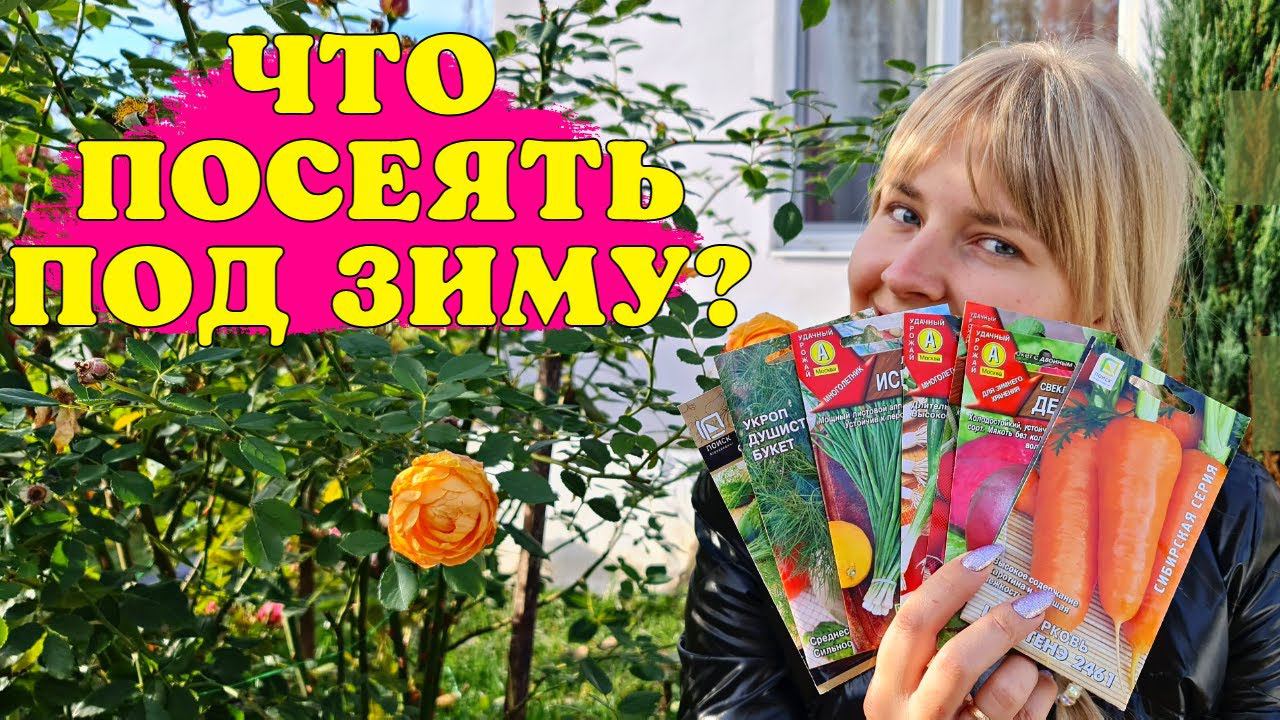 НЕ ТРАТЬТЕ ВРЕМЯ ВЕСНОЙ! Посейте ЭТО ПОД ЗИМУ! Урожай будет  ЛУЧШЕ и РАНЬШЕ!