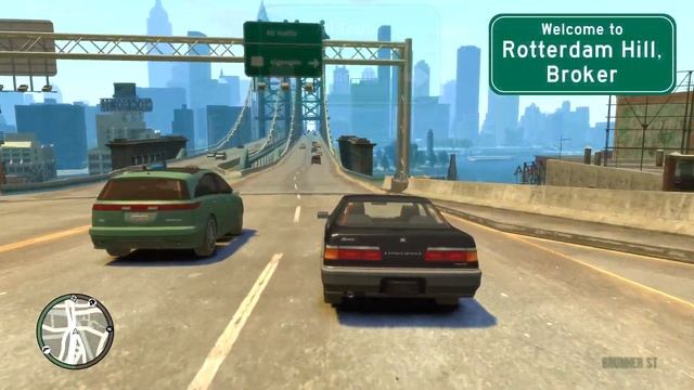 Algonquin-Dukes Expressway (Broker & Dukes) | Roads of GTA IV смотреть онлайн