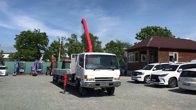 Бортовой с манипулятором Mitsubishi Fuso 5тонн в продаже во Владивостоке | Вся спецтехника из Япони