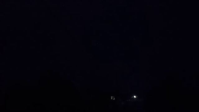 Гроза в селе Гусево, Тюменской области.