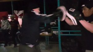 Бокс Сузак/Boxing Suzak/ Тренировка на природе