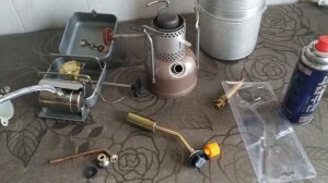 Переделка примуса под газ