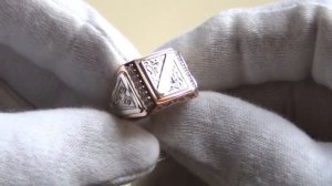 Мужские печатки(золото)