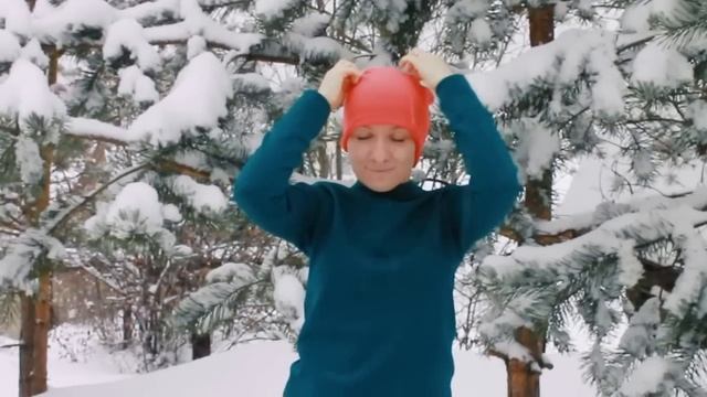 Как носить бафф (шарф-трубу)