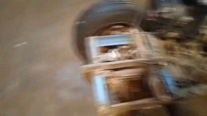 Самодельный трактор, полный привод.