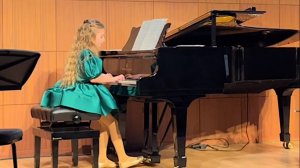 С.С.Прокофьев «Тарантелла». Исп. НОЖЕЛЬ СКРЯБИНА, 7 лет.